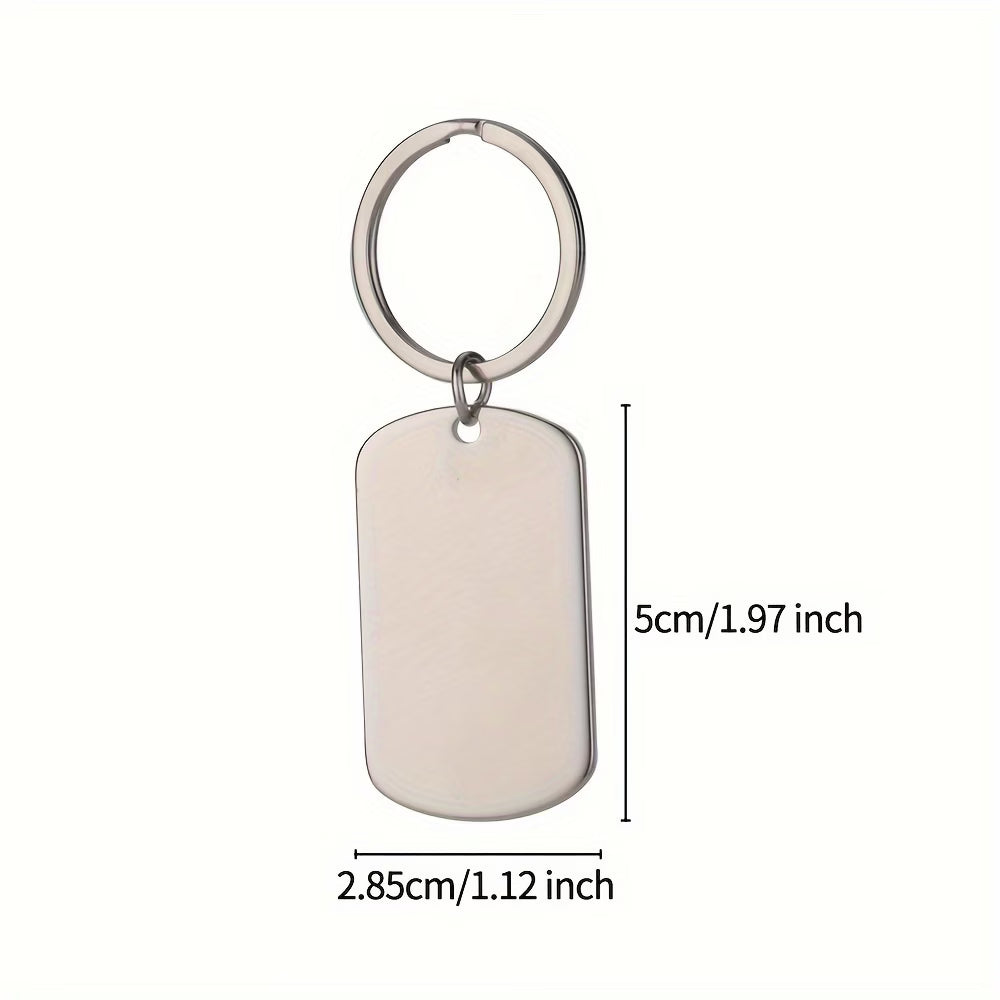 Portachiavi personalizzabile in aluminio