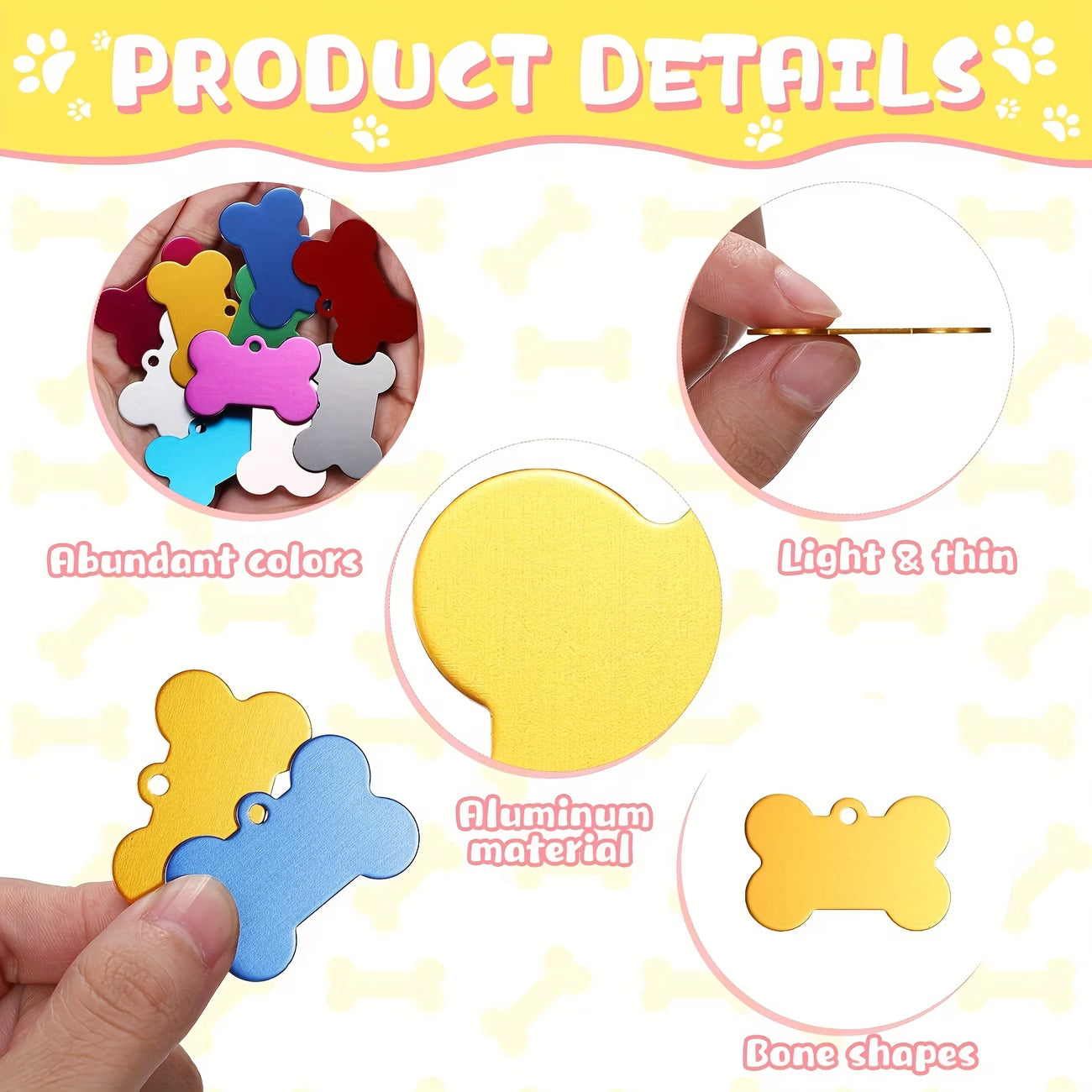 Targhetta personalizzata per Animali