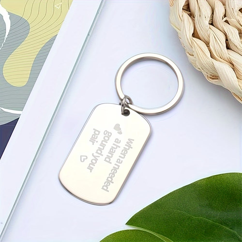 Portachiavi personalizzabile in aluminio