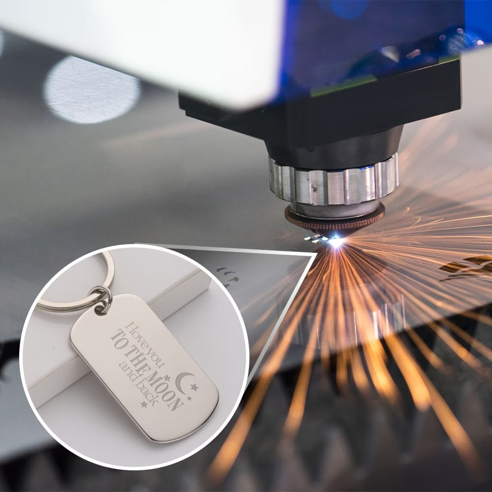 Portachiavi personalizzabile in aluminio