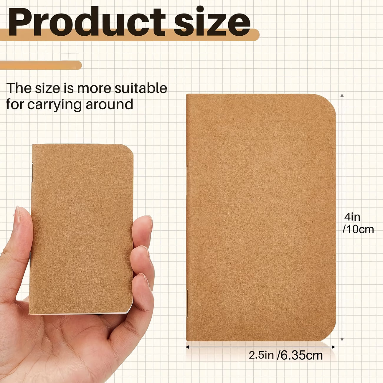 Mini quaderno tascabile con copertina Personalizzata